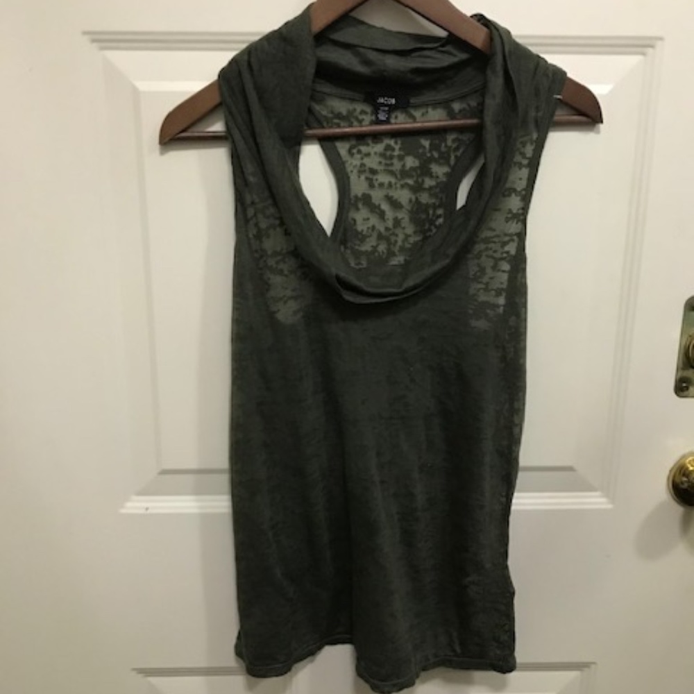 Cowl neck Jacob tank top